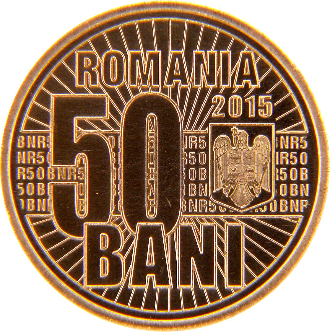 Romania Coin | 50 Bani | Leu Redenomination | Old Palace | KM337 | 2015 - 2016