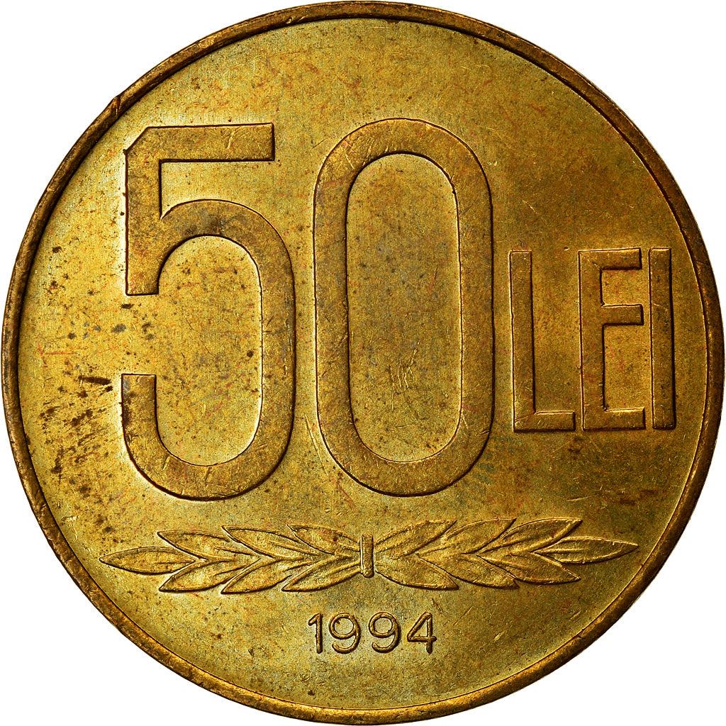 Romania Coin | 50 Lei | Alexandru Ioan Cuza | KM110 | 1991 - 2003