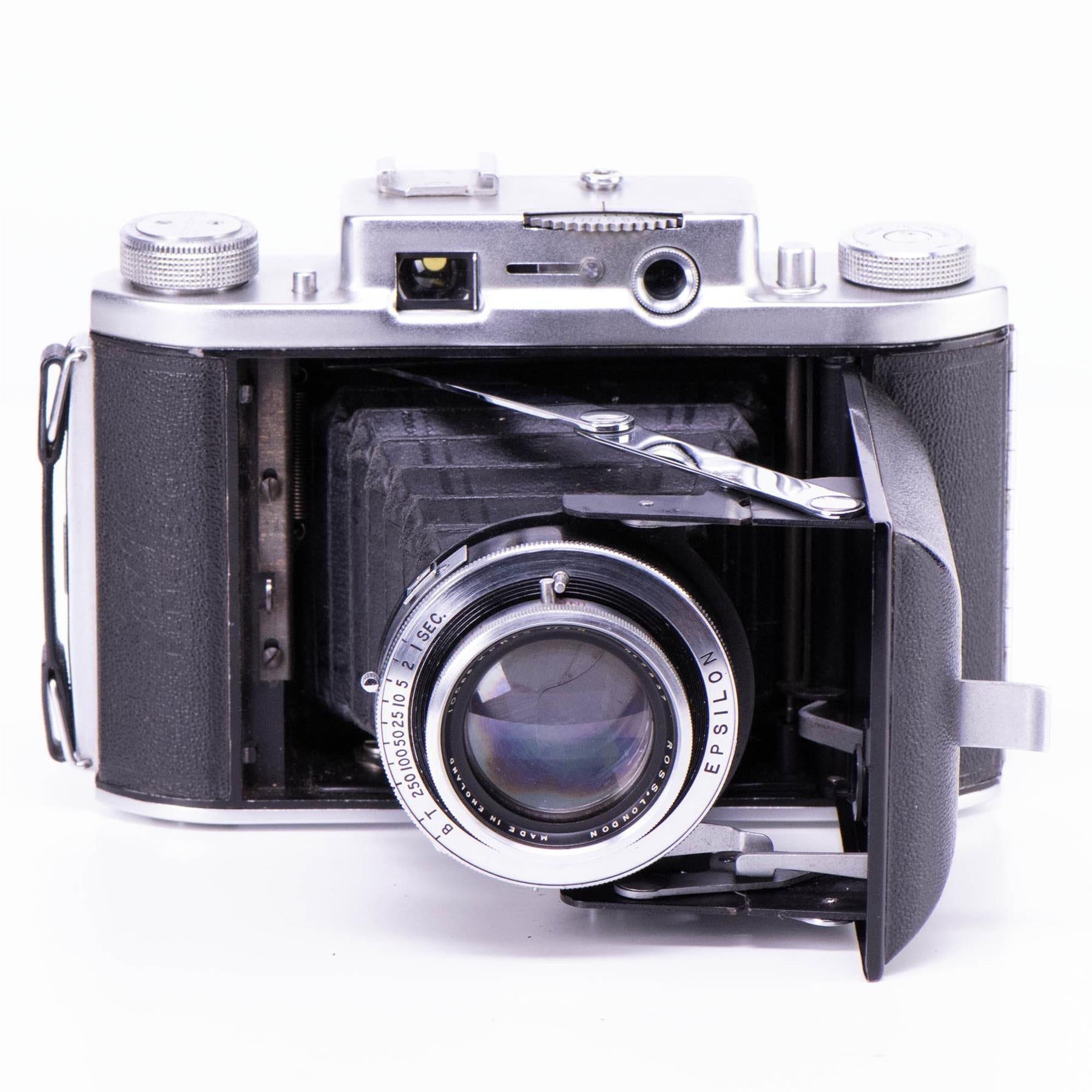 Ross Ensign Selfix 820 Special Camera | 105mm f3.8 lens | Britain | 1953