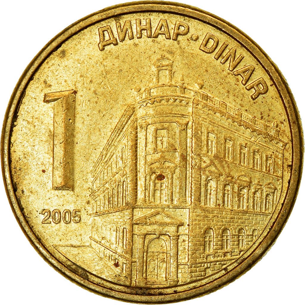 Serbia | 1 Dinar Coin | National Bank | KM39 | 2005 - 2009