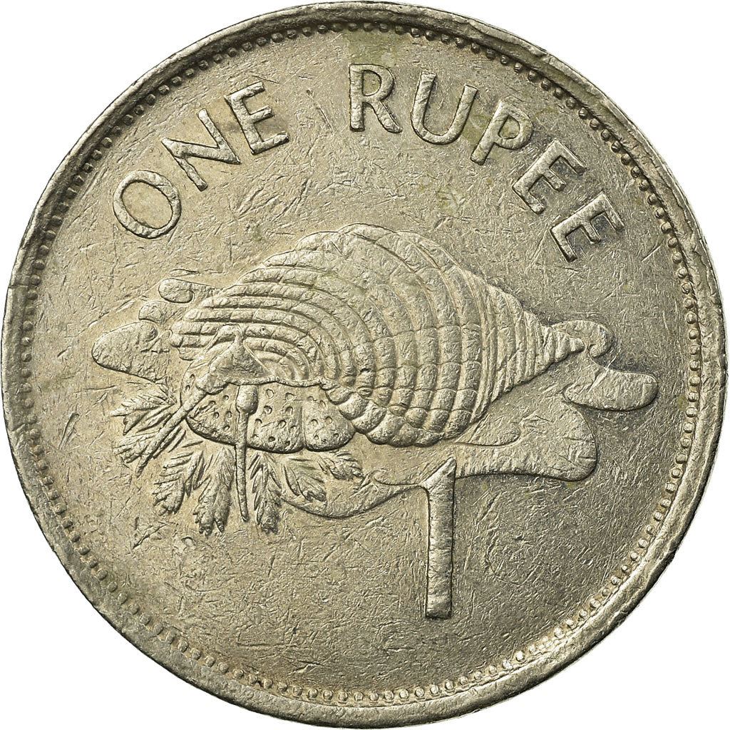 Seychelles | 1 Rupee Coin | Conch shell | Km:50 | 1992 - 1997