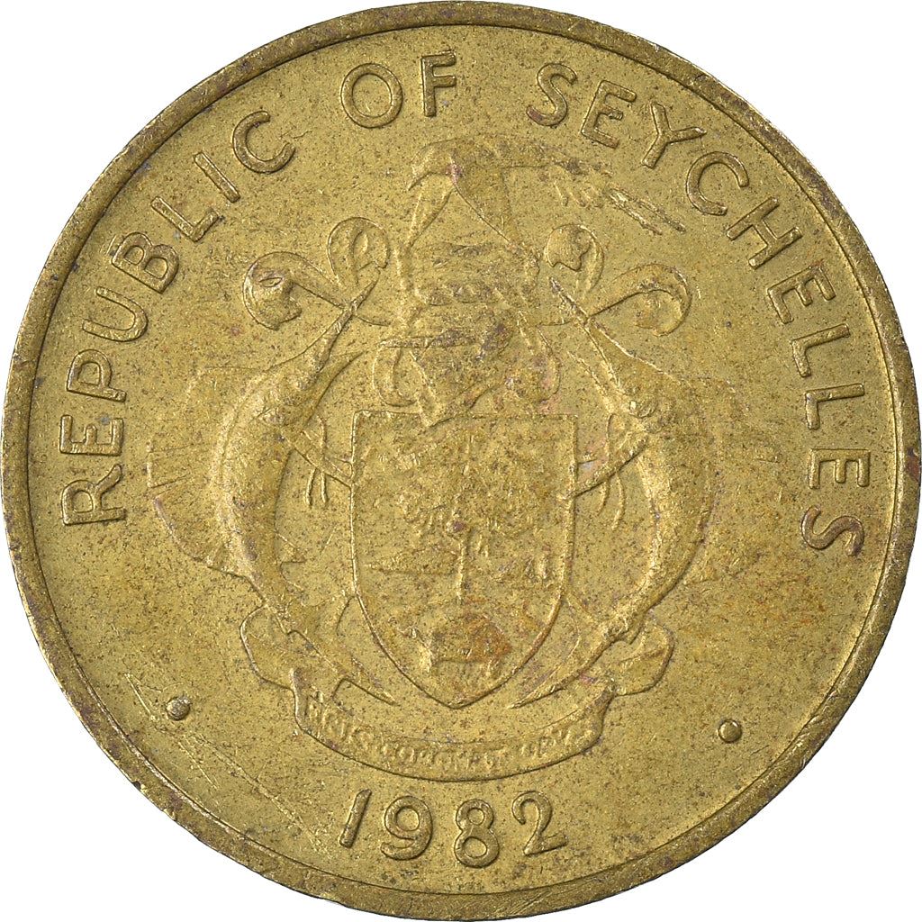 Seychelles | 10 Cents Coin | Tuna fish | Km:48.1 | 1982 - 2003