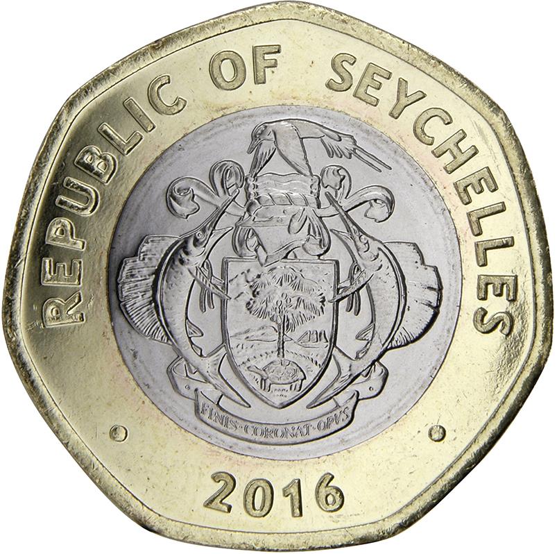 Seychelles | 10 Rupees Coin | Tortoise | KM:182 | 2016 - 2018