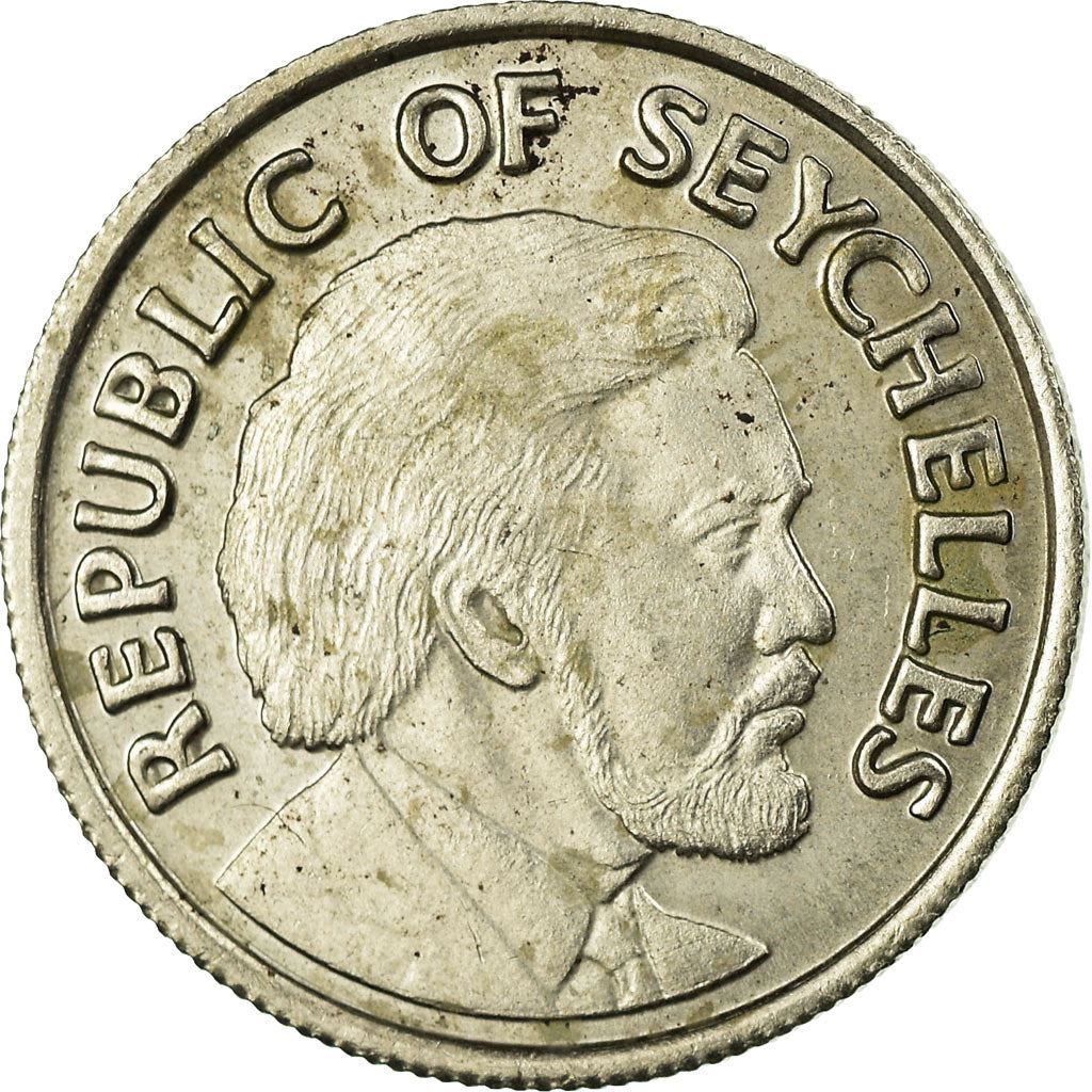 Seychelles | 25 Cents Coin | James Mancham | Km:24 | 1976