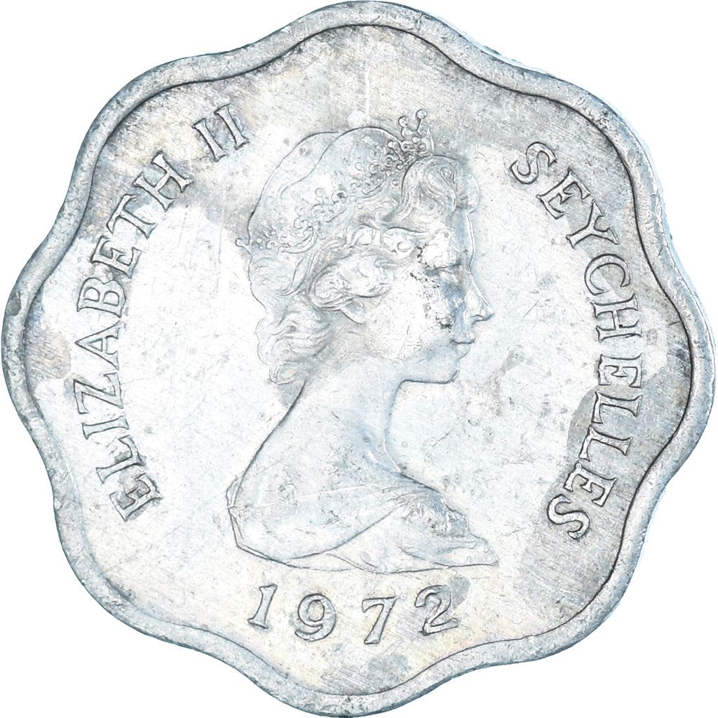 Seychelles | 5 Cents Coin | Cabbage head | Km:18 | 1972 - 1975