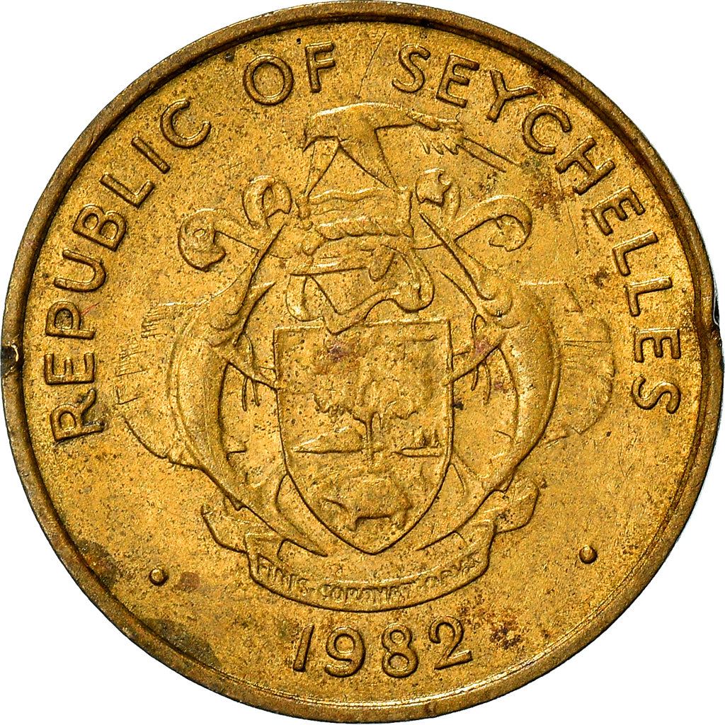 Seychelles | 5 Cents Coin | Manioc plant | Km:47.1 | 1982 - 2003