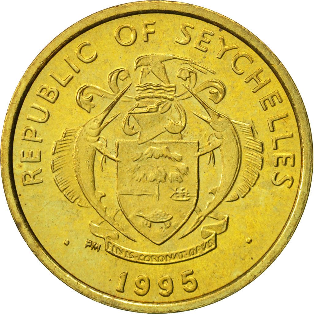 Seychelles | 5 Cents Coin | Manioc plant | Km:47.1 | 1982 - 2003