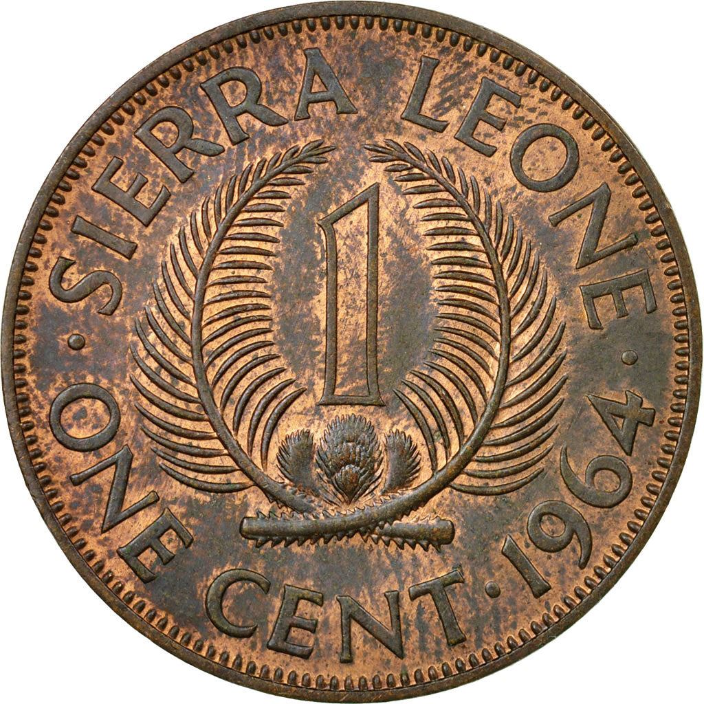 Sierra Leone 1 Cent Coin | Sir Milton Margai | KM17 | 1964