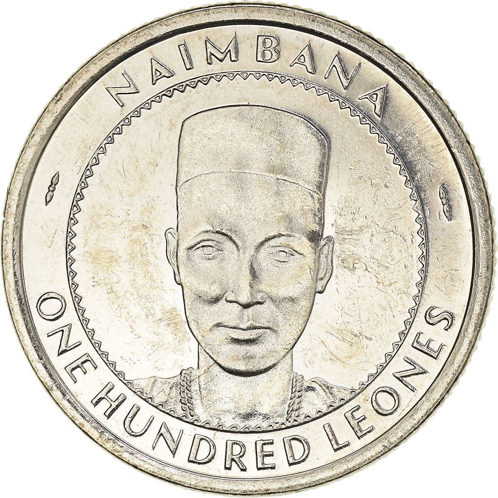 Sierra Leone | 100 Leones Coin | Cocoa Fruit | Naimbana II | Km:46 | 1996 - 2017