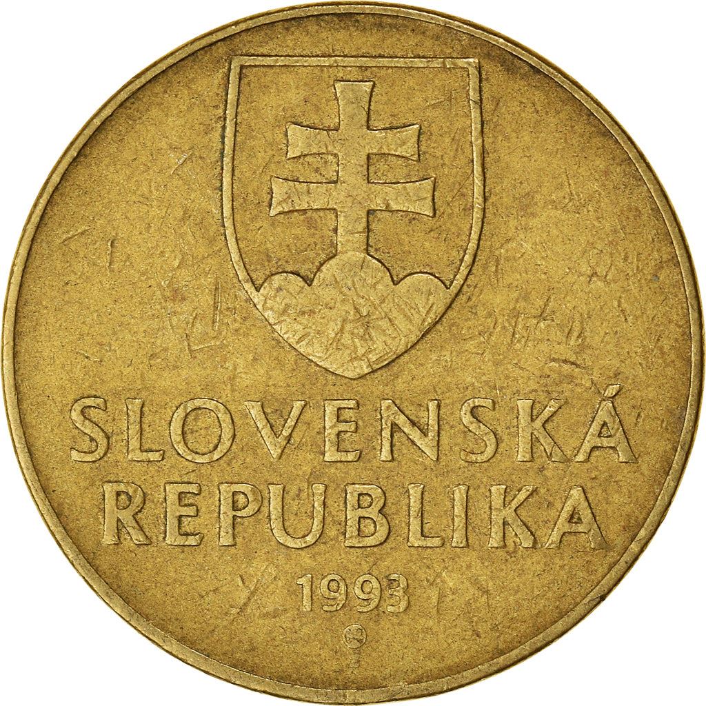 Slovakia 10 Korun Coin | Cross | KM11 | 1993 - 2008