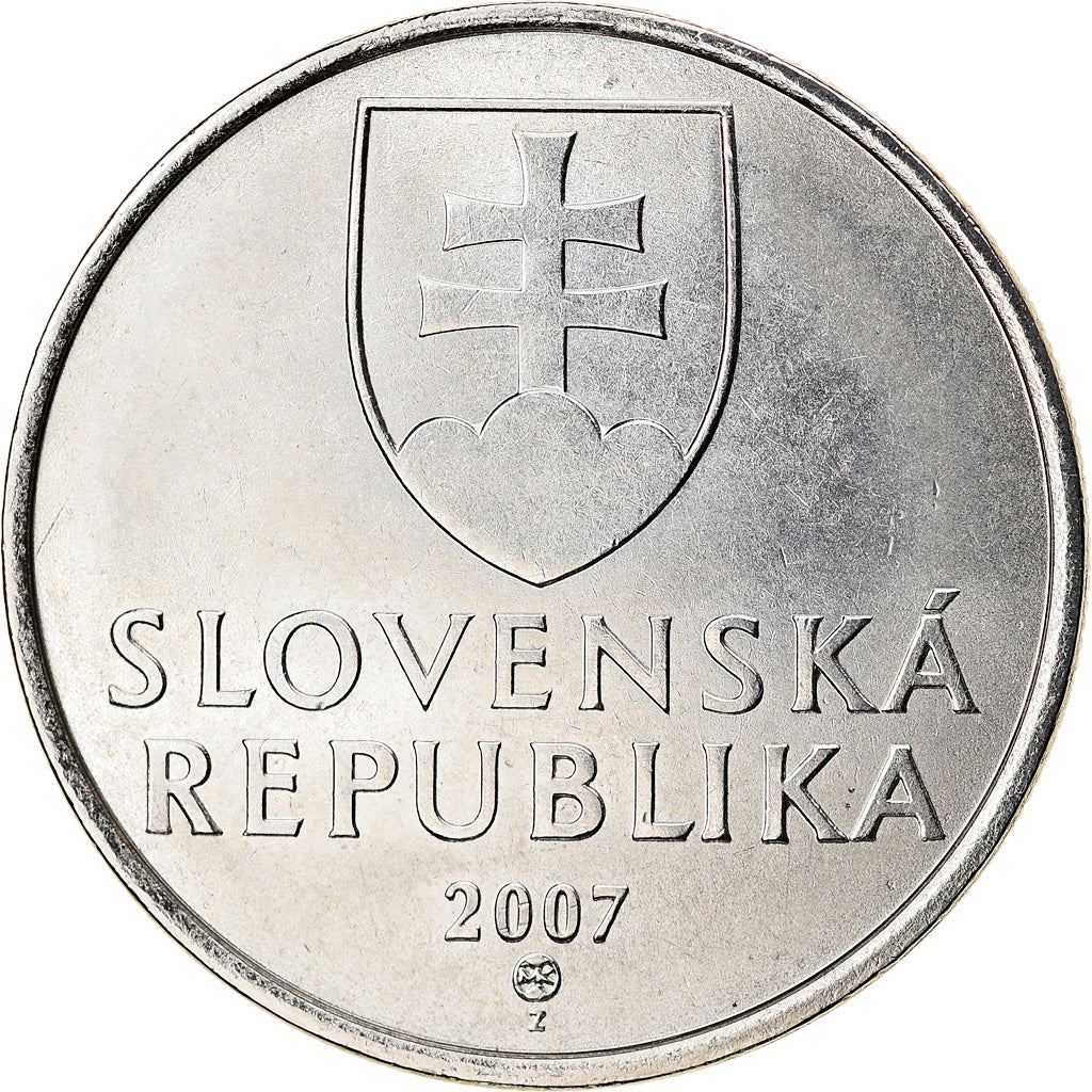 Slovakia 5 Korun Coin | Celtic coin of Biatec | KM14 | 1993 - 2008