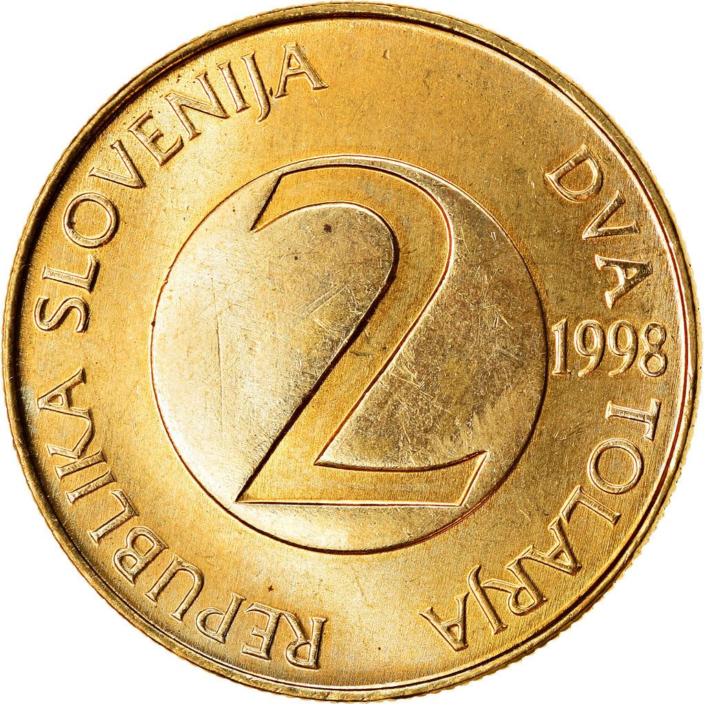 Slovenia 2 Tolarja | Barn Swallow | KM5 | 1992 - 2006