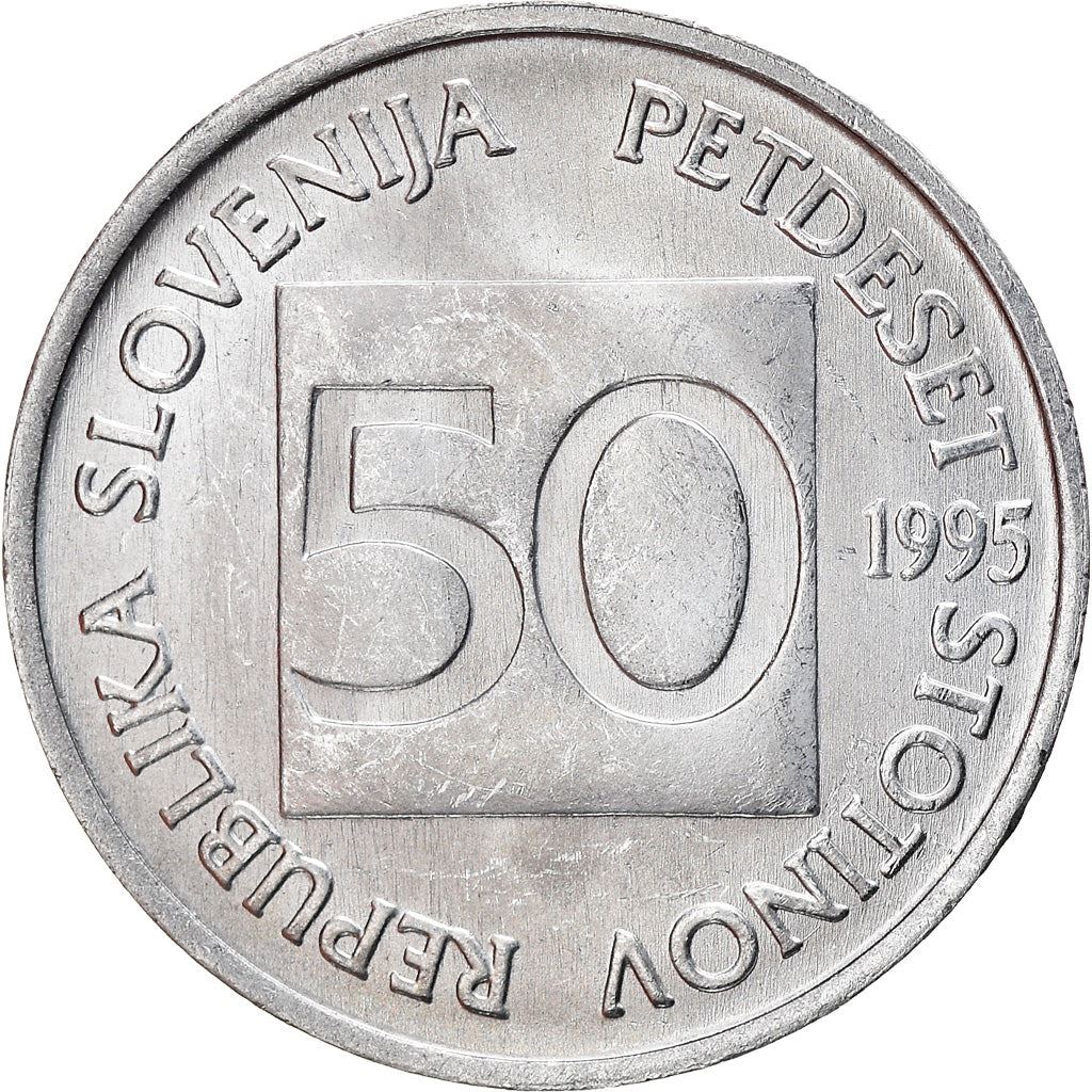 Slovenia 50 Stotinov Coin | Carniolan Honey Bee | KM3 | 1992 - 2006