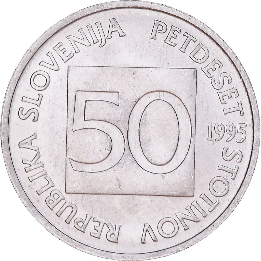 Slovenia 50 Stotinov Coin | Carniolan Honey Bee | KM3 | 1992 - 2006