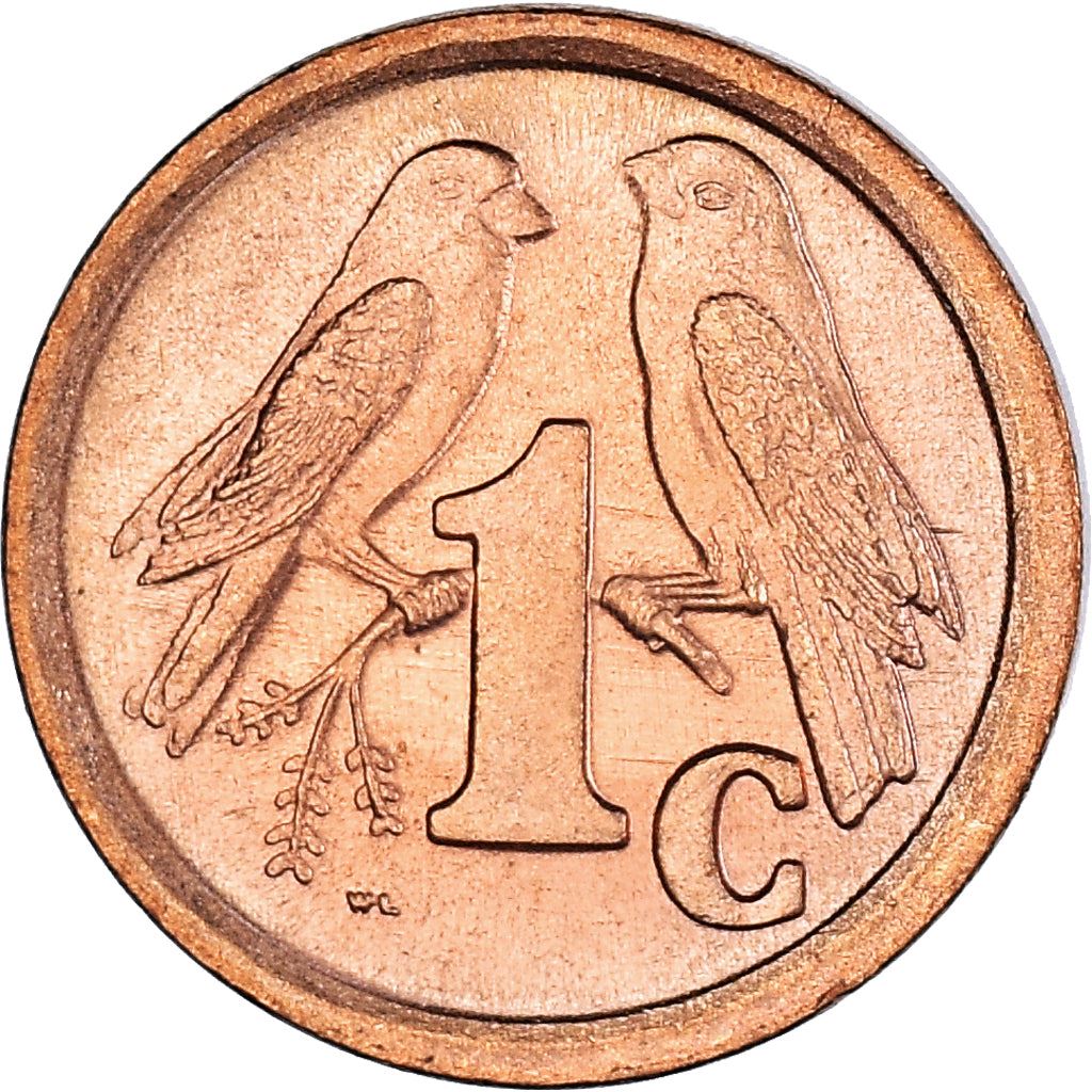 South Africa 1 Cent SOUTH AFRICA - SUID-AFRIKA Coin KM132 1990 - 1995