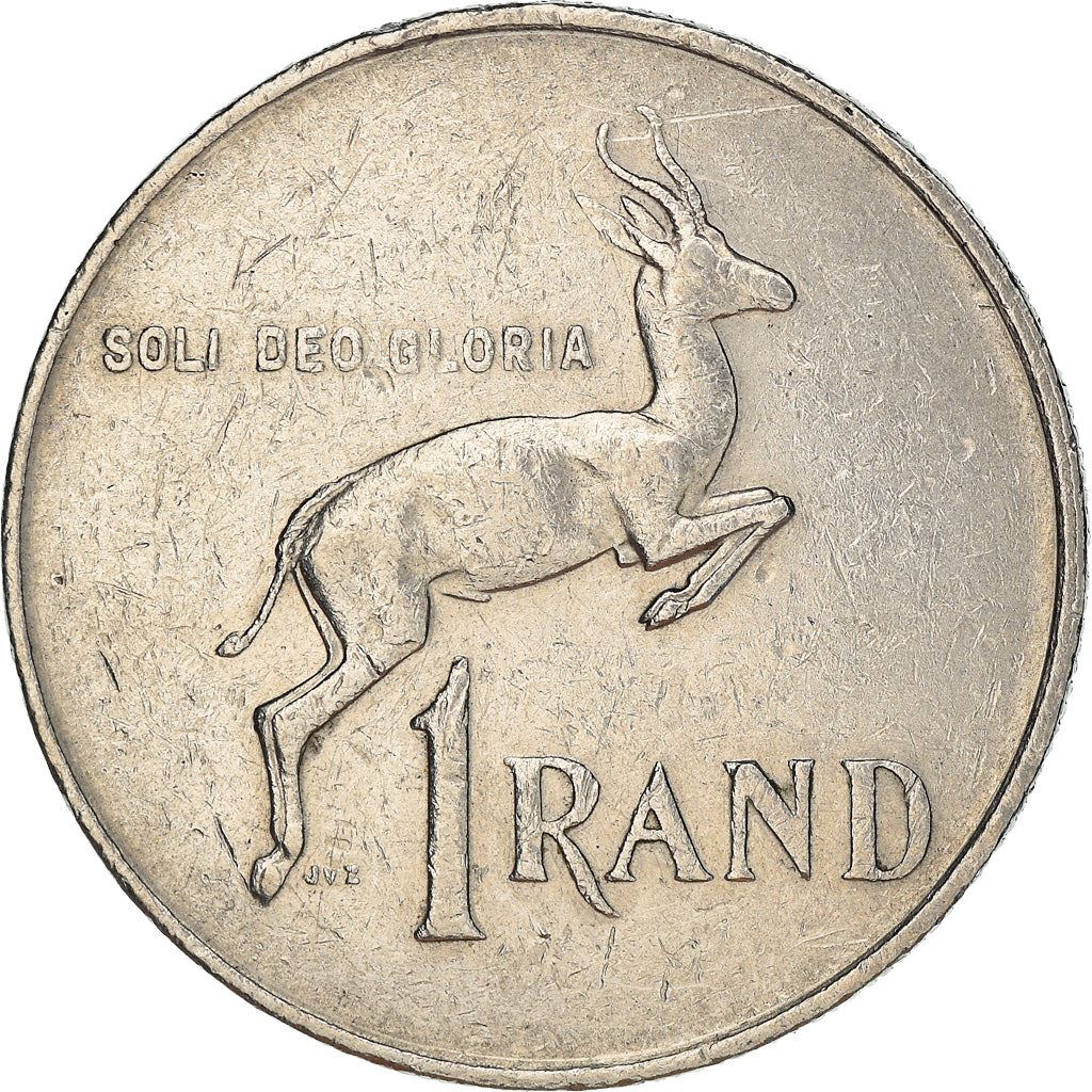 South Africa 1 Rand SUID AFRIKA - SOUTH AFRICA Coin KM88a 1977 - 1989