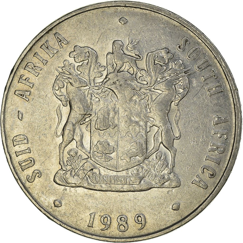 South Africa 1 Rand SUID AFRIKA - SOUTH AFRICA Coin KM88a 1977 - 1989