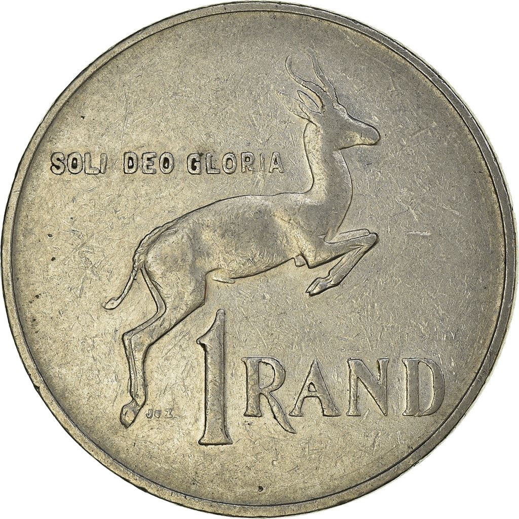 South Africa 1 Rand SUID AFRIKA - SOUTH AFRICA Coin KM88a 1977 - 1989