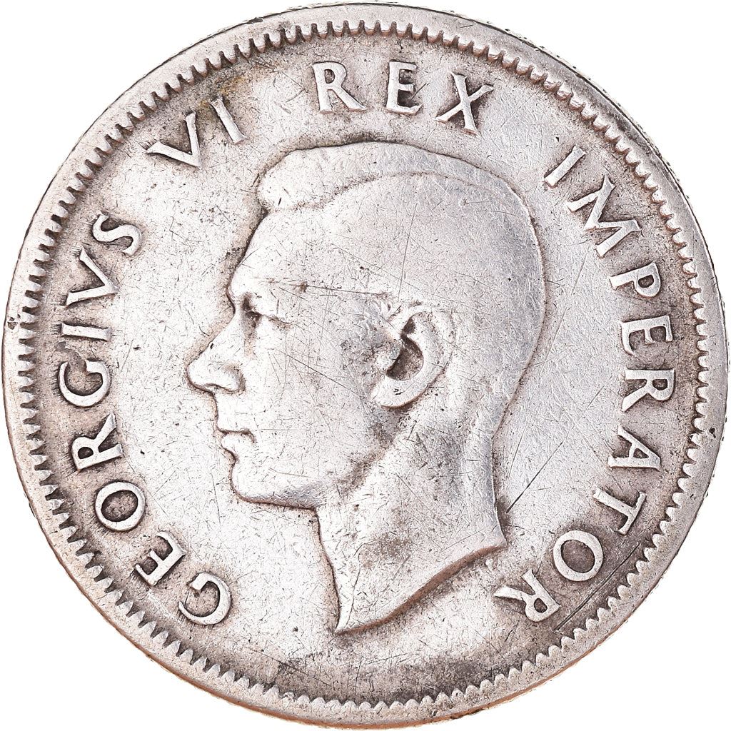 South Africa 1 Shilling Coin | George VI | KM28 | 1937 - 1947