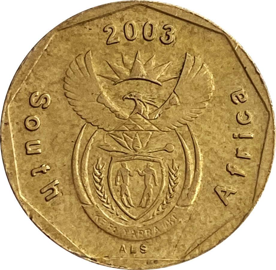 South Africa 10 Cents English Legend - South Africa Coin KM347 2003