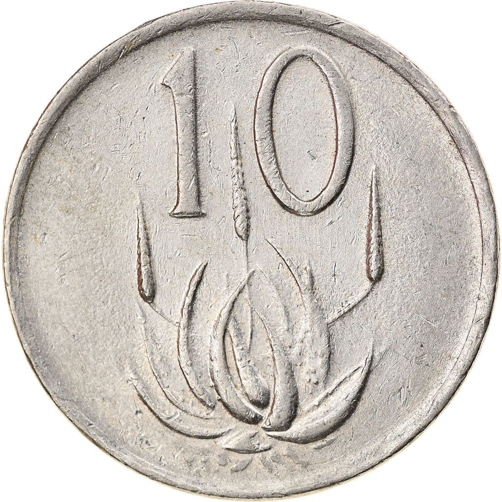 South Africa 10 Cents SOUTH AFRICA - SUID-AFRIKA Coin KM85 1970 - 1989