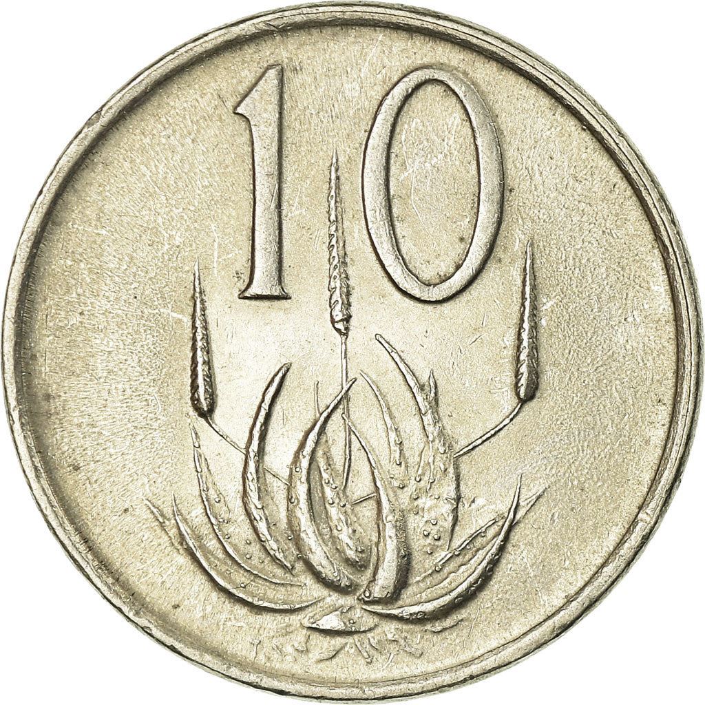 South Africa 10 Cents SOUTH AFRICA - SUID-AFRIKA Coin KM85 1970 - 1989