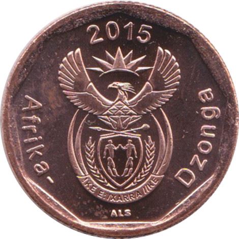 South Africa 10 Cents Tsonga Legend - Afrika-Dzonga Coin KMUC13 2015