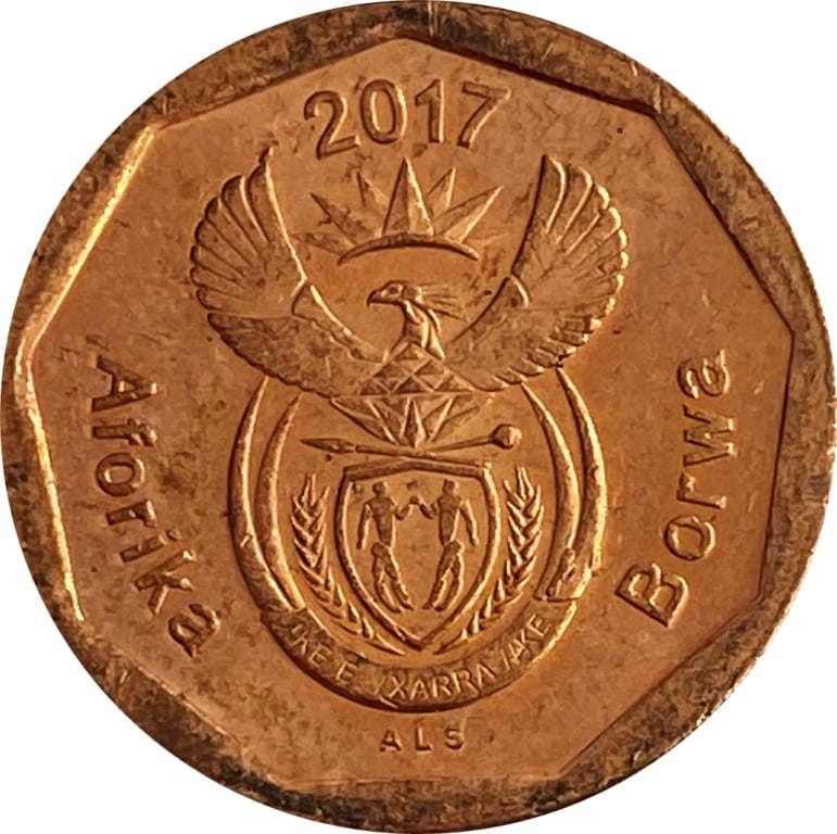 South Africa 10 Cents Tswana Legend - Aforika Borwa Coin KMUC24 2017