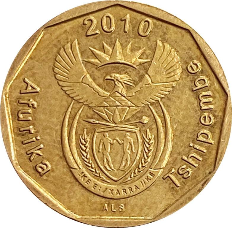 South Africa 10 Cents Venda Legend - Afurika Tshipembe Coin KM494 2010