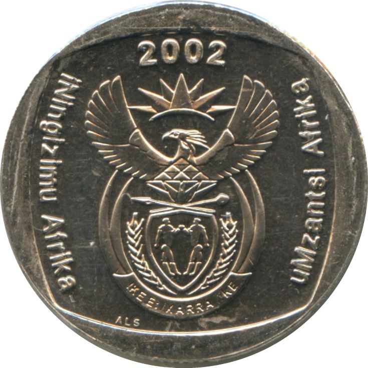 South Africa 2 Rand Coin | iNingizimu Afrika - uMzantsi Afrika | KM273 | 2002 - 2014