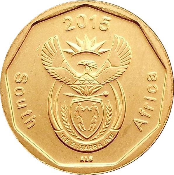 South Africa 20 Cents English Legend - South Africa Coin KM270 2002 - 2015