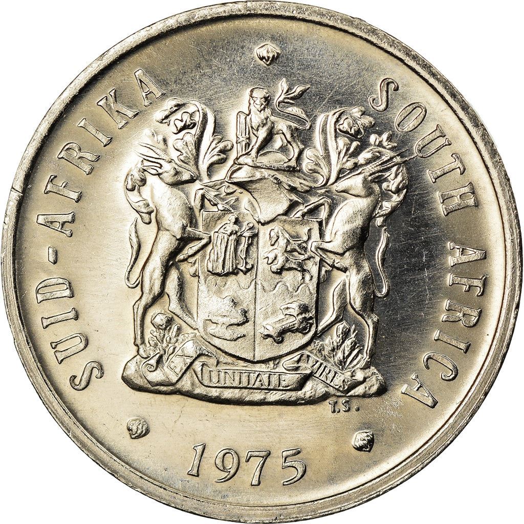 South Africa 20 Cents SUID-AFRIKA - SOUTH AFRICA Coin KM86 1970 - 1990