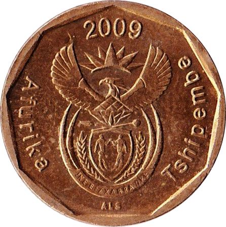 South Africa 20 Cents Venda Legend - Afurika Tshipembe Coin KM466 2009 - 2012