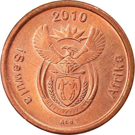 South Africa 5 Cents Ndebele Legend - iSewula Afrika Coin KM493 2010