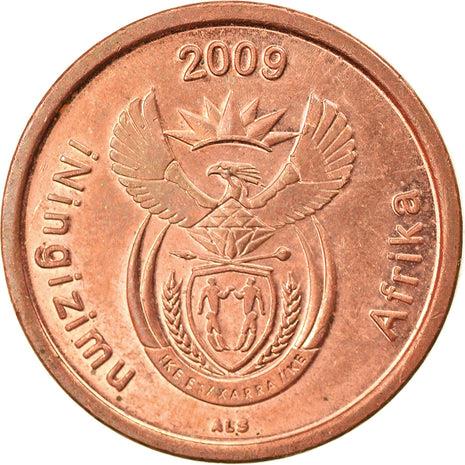 South Africa 5 Cents Zulu Legend - iNingizimu Afrika Coin KM464 2009