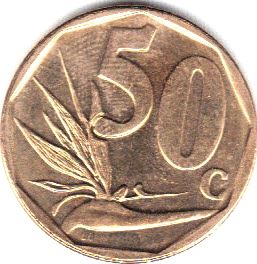 South Africa 50 Cents Tsonga Legend - Afrika-Dzonga Coin KM496 2010