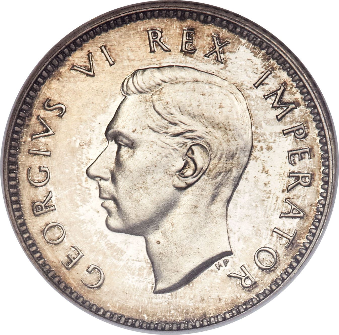 South Africa 6 Pence Coin | George VI | KM27 | 1937 - 1947