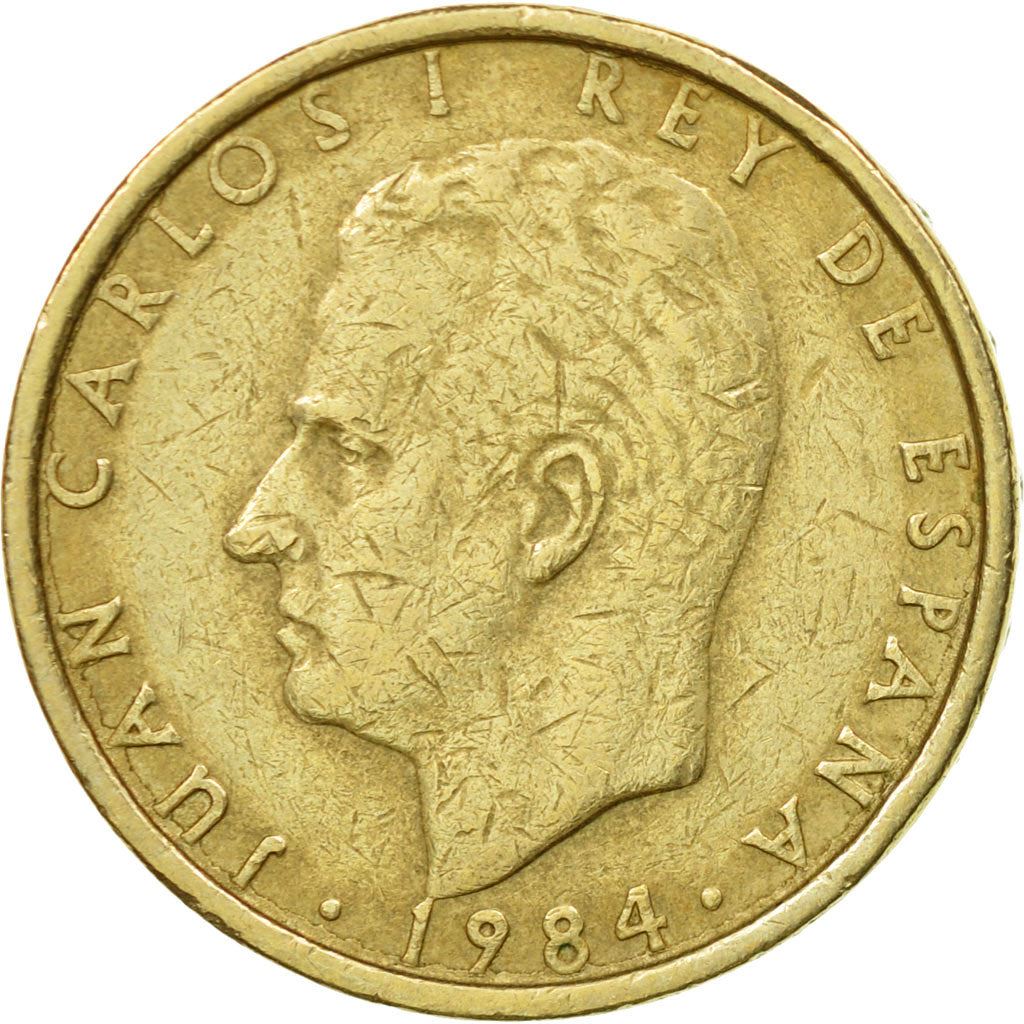 Spain 100 Pesetas - Juan Carlos I "CIEN" Coin 1982 - 1990 KM 826