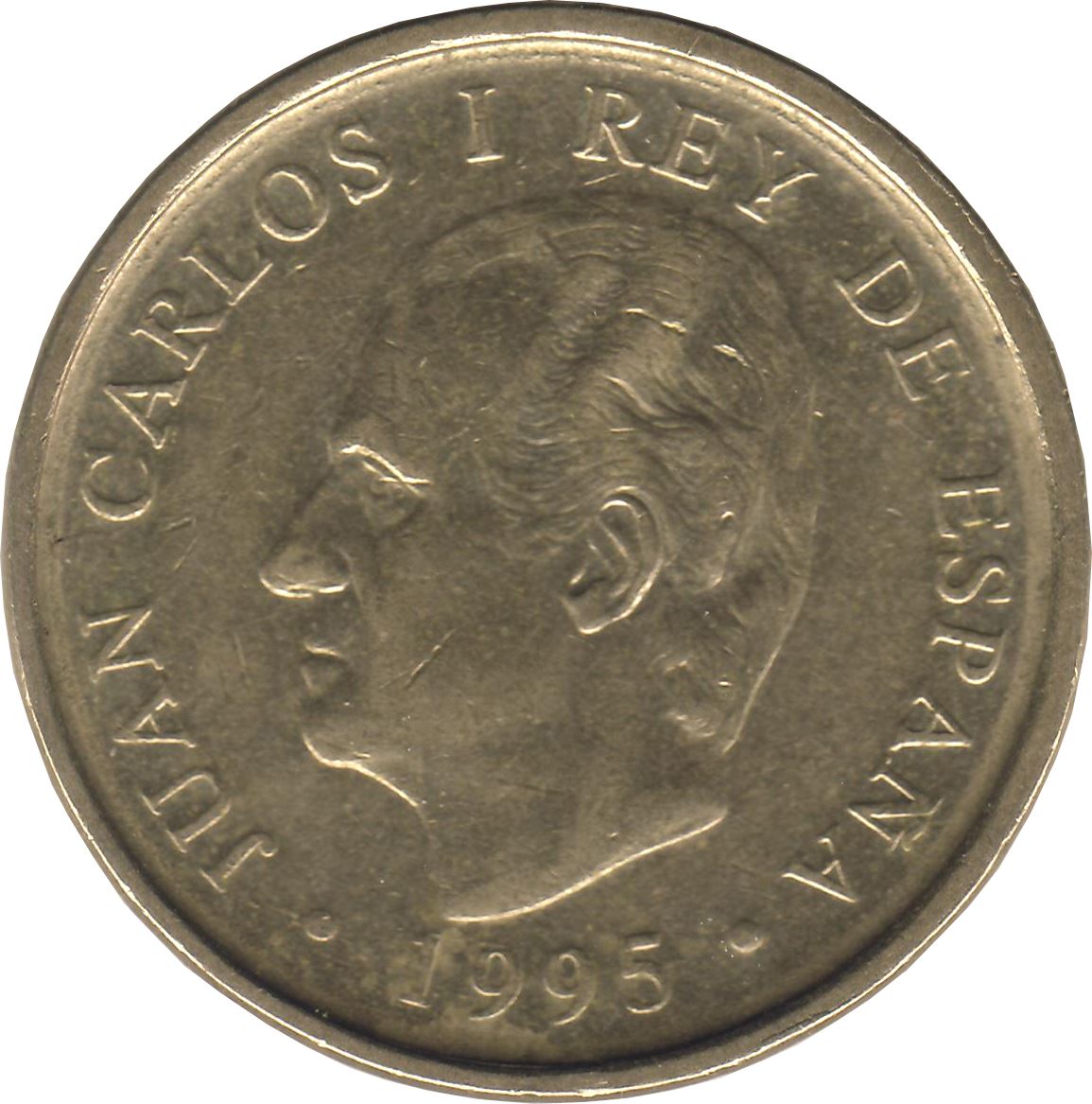 Spain 100 Pesetas - Juan Carlos I FAO Coin KM950 1995