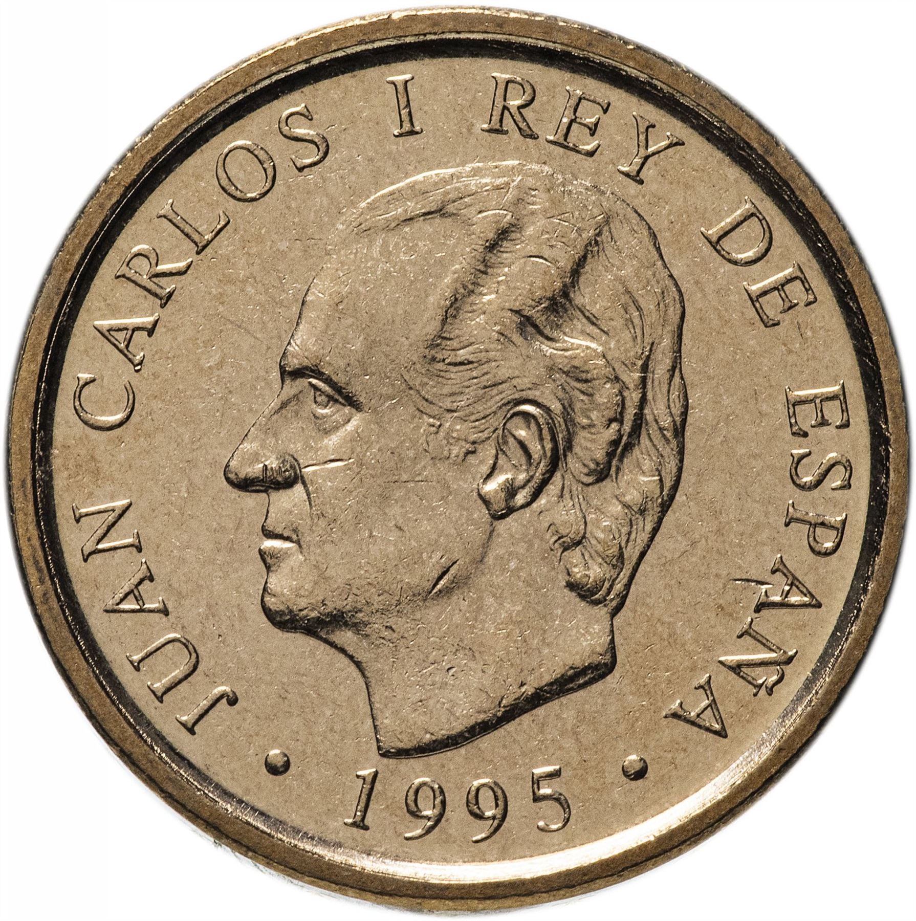 Spain 100 Pesetas - Juan Carlos I FAO Coin KM950 1995