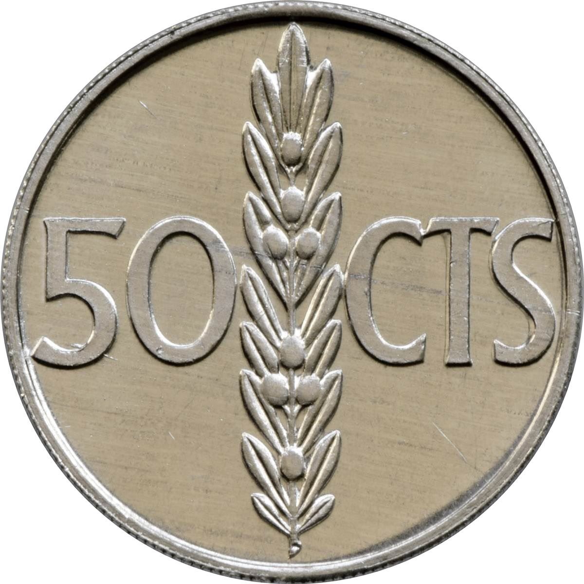 Spain 50 Centimos - Juan Carlos I Coin KM805 1975 Cats and felines, Monarch