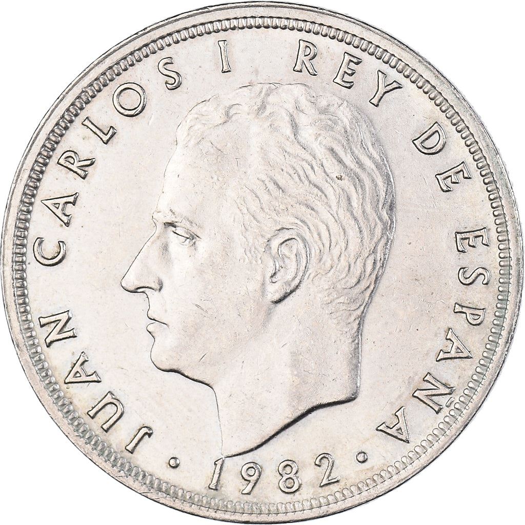 Spain 50 Pesetas - Juan Carlos I Coin 1982 - 1984 KM 825