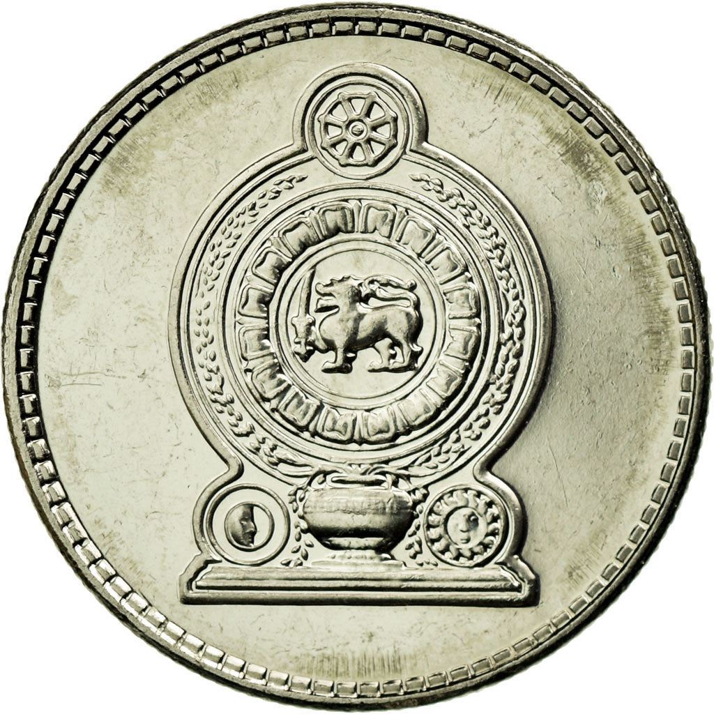 Sri Lanka | 25 Cents Coin | Armorial Ensign | KM141a | 1996 - 2004