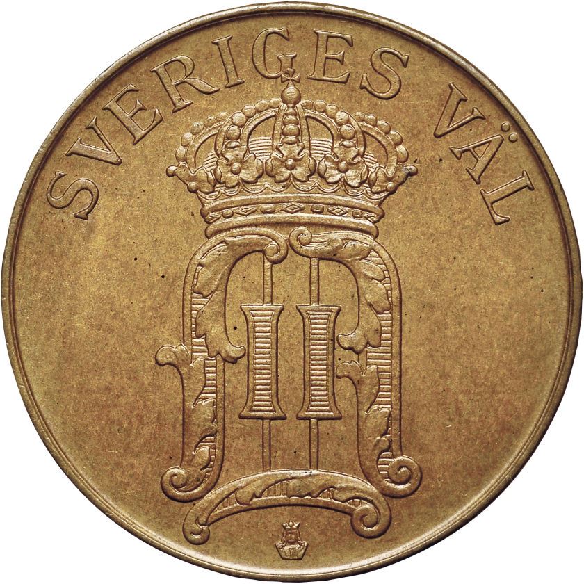 Swedish 5 Ore Coin | King Oscar II | Sweden | 1906 - 1907