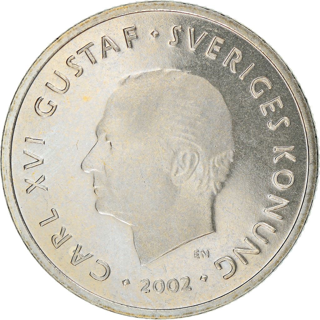 Swedish Coin 1 Krona | King Carl XVI Gustaf | Sweden | 2001 - 2012