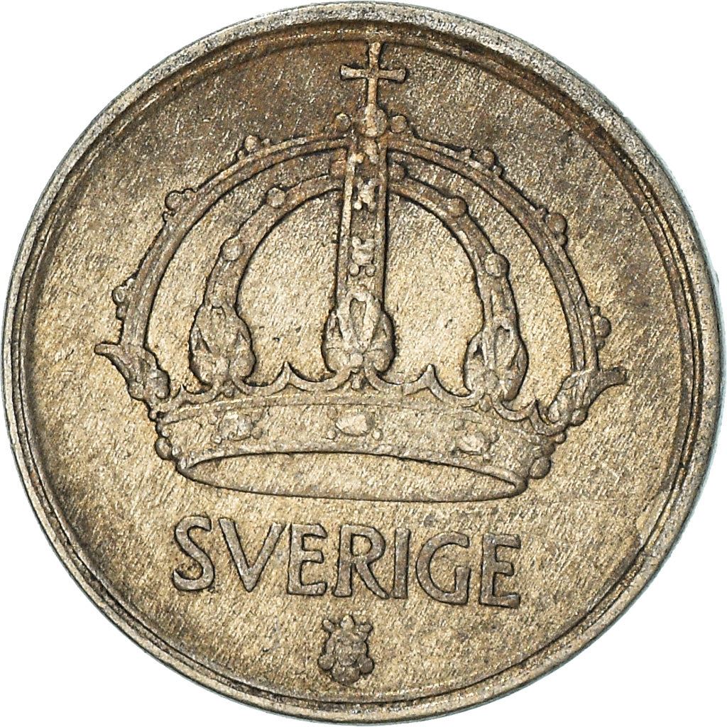 Swedish Coin 10 Ore Coin | King Gustaf V | Sweden | 1942 - 1950