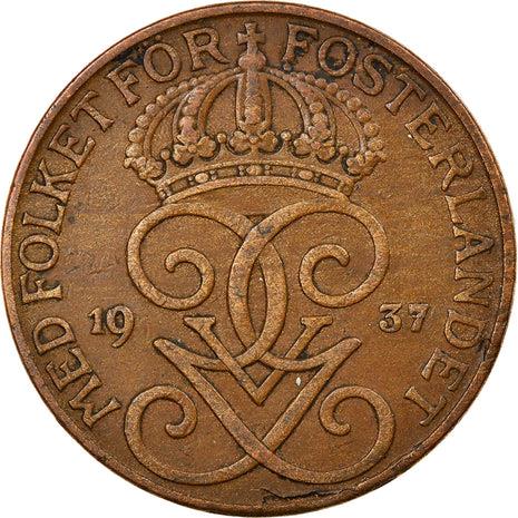 Swedish Coin 5 Öre | King Gustaf V | Sweden | 1909 - 1950