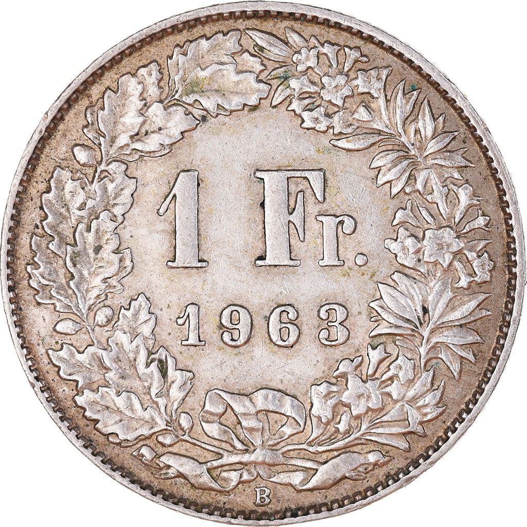 Switzerland Coin Swiss 1 Franc | Helvetia | KM24 | 1875 - 1967