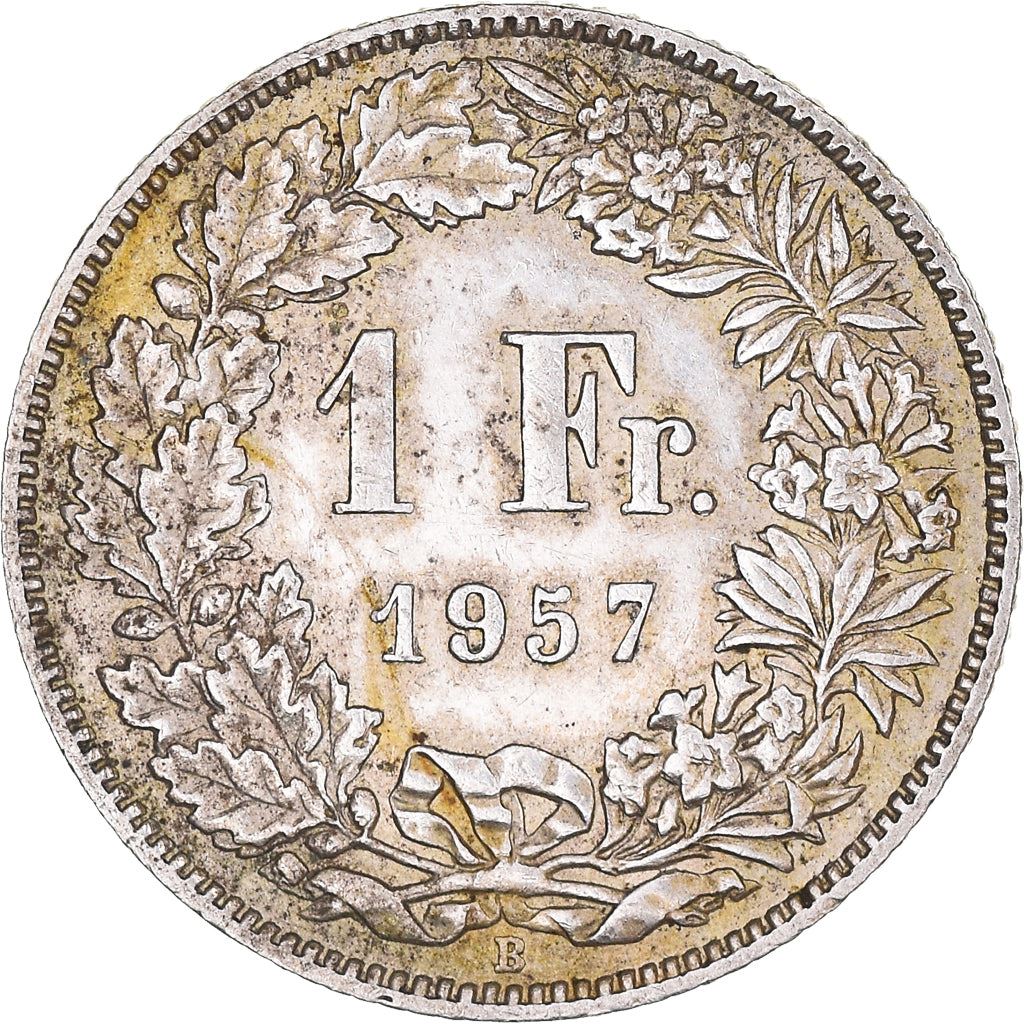 Switzerland Coin Swiss 1 Franc | Helvetia | KM24 | 1875 - 1967