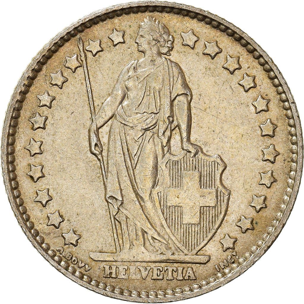 Switzerland Coin Swiss 1 Franc | Helvetia | KM24 | 1875 - 1967